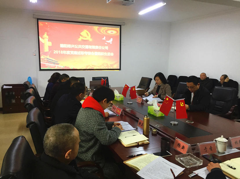 集團(tuán)公司開展2018年度基層黨組織抓黨建、黨風(fēng)廉潔建設(shè)專項(xiàng)述職考核