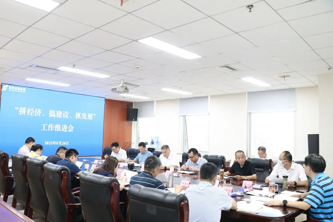 【拼經(jīng)濟(jì) 搞建設(shè) 抓發(fā)展】集團(tuán)公司組織召開“拼經(jīng)濟(jì)、搞建設(shè)、抓發(fā)展”工作推進(jìn)會(huì)