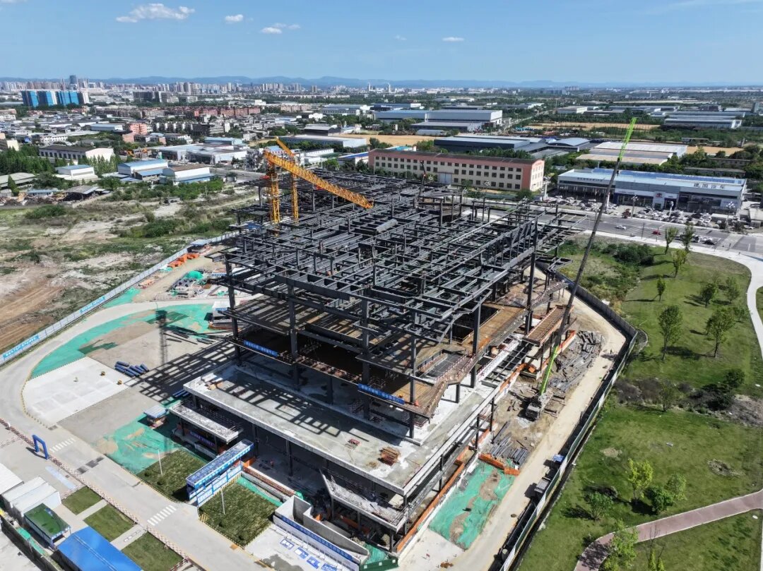 一線傳真│奮斗不止，筑鼎未來——市博物館建設(shè)項(xiàng)目主體結(jié)構(gòu)順利封頂